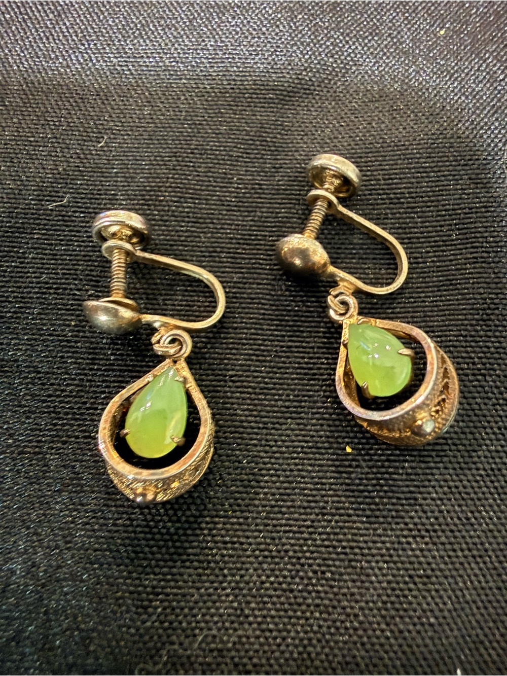 Sorrento Vintage Sterling Silver Jade